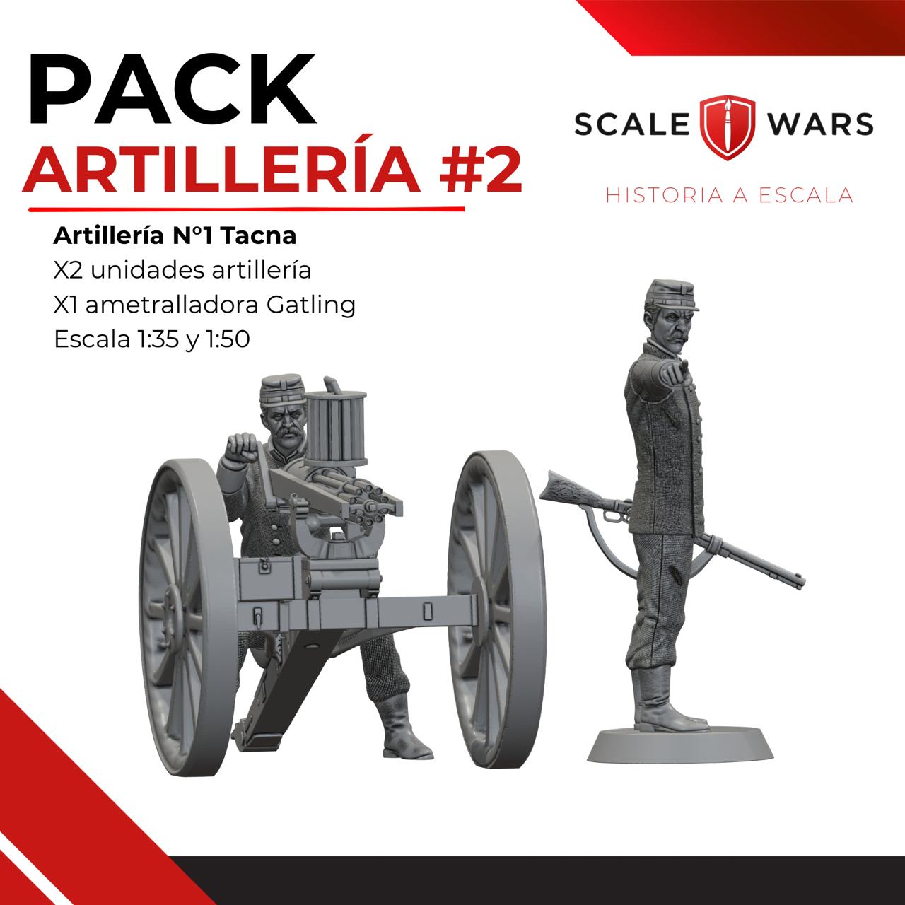 Artillería N°1 Tacna - Gatling