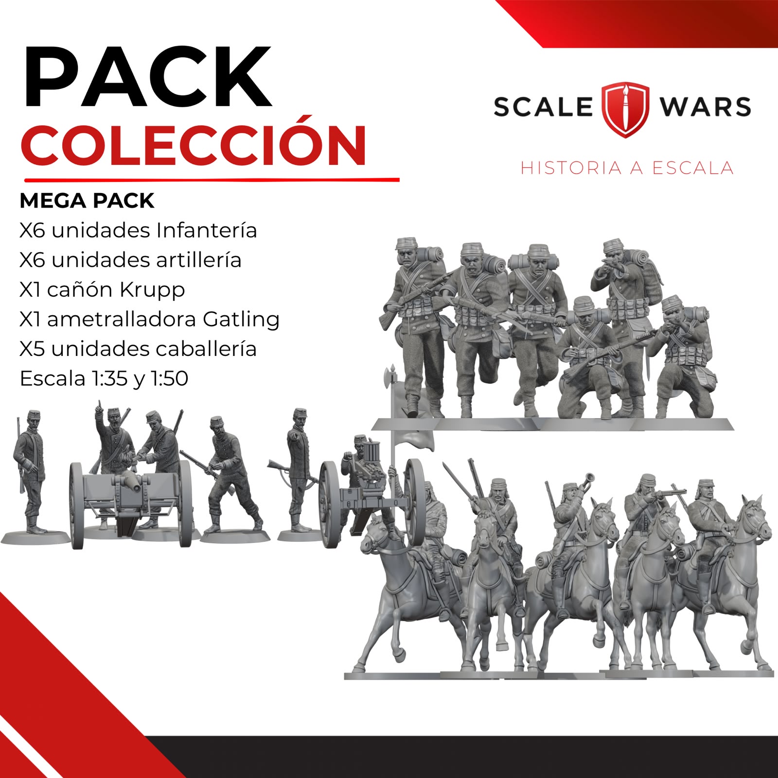 Colección Guerra del Pacífico - Primera Oleada