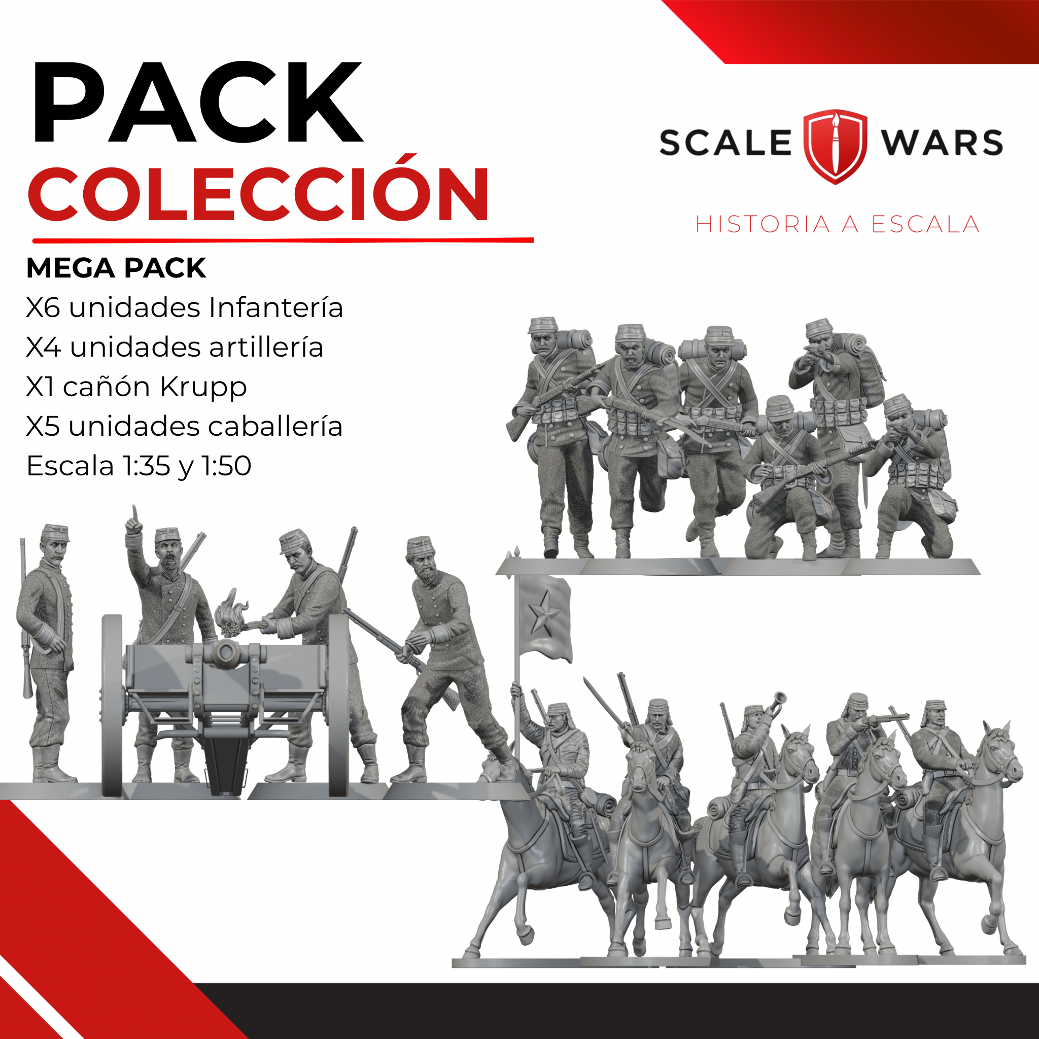 Coleccion Guerra del Pacifico - Primera Oleada